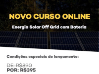<strong>Leia mais sobre</strong><br />O curso sobre sistemas off-grid e híbridos também está online e começa em 01/06 O curso sobre sistemas off-grid e híbridos também está online e começa em 01/06