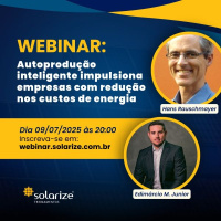 <strong>Leia mais sobre</strong><br />Webinar: autoprodução inteligente impulsiona empresas com redução nos custos de energia Webinar: autoprodução inteligente impulsiona empresas com redução nos custos de energia