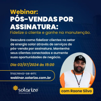 <strong>Leia mais sobre</strong><br />Webinar: pós-vendas por assinatura - fidelize o cliente e ganhe na manutenção Webinar: pós-vendas por assinatura - fidelize o cliente e ganhe na manutenção